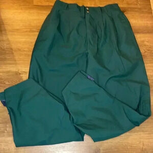 Gore-Tex ZR Men’s Green Large Golf Hunting Hiking Waterproof Lined Pants